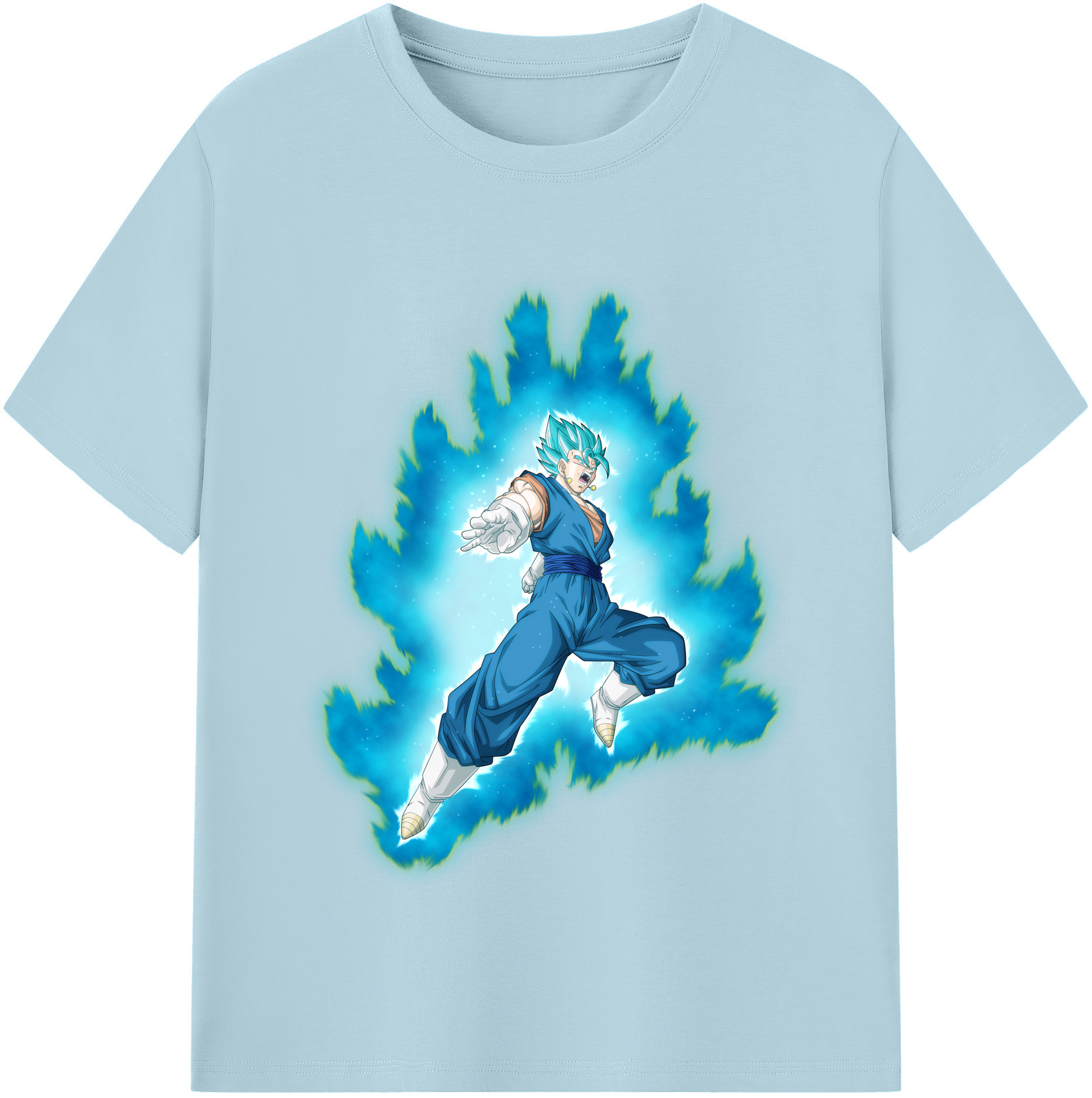 （画像用） ドラゴンボール ベジット DRAGON BALL Vegetto 綿100％半袖Tシャツ（フロントプリント）